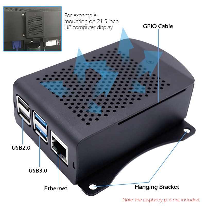 Raspberry Pi 4 Modell B Alumin – Argon One V3 M.2 Nvme Case Bewertung und Preis