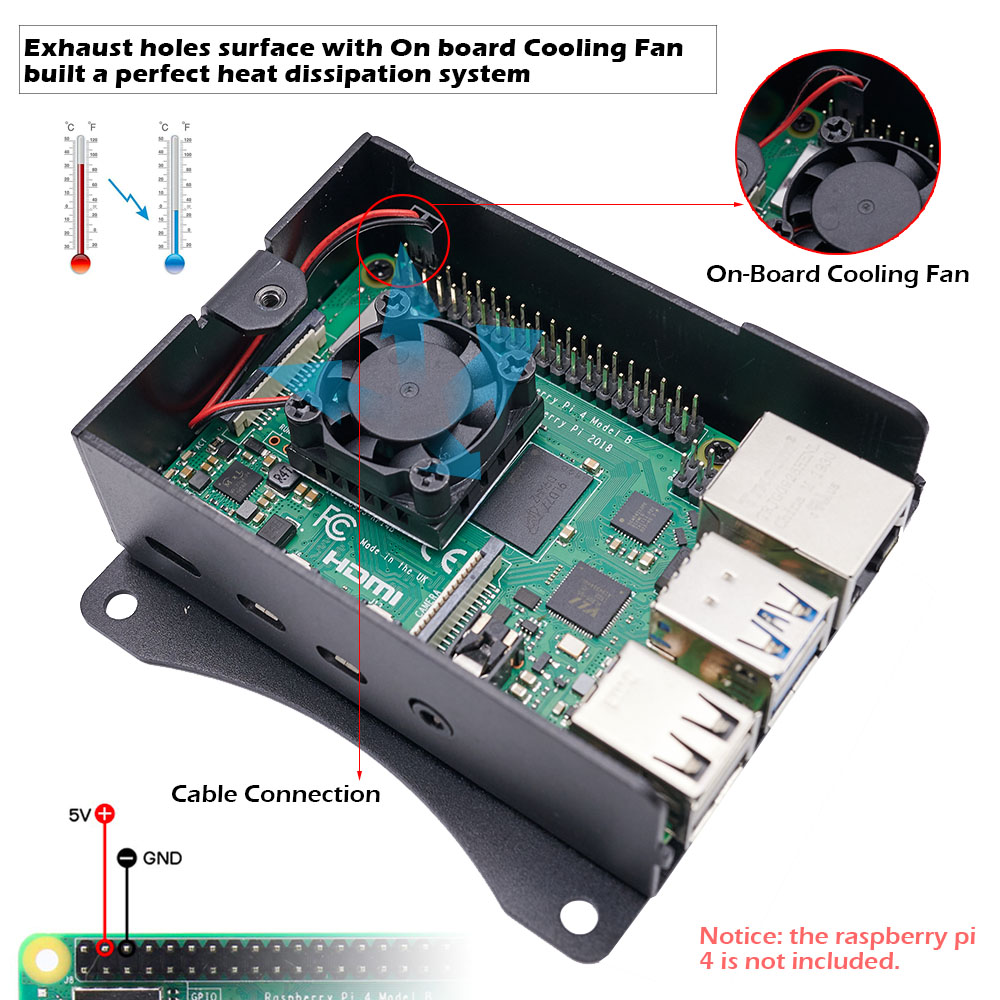 Raspberry Pi 4 Modell B Alumin – Argon One V3 M.2 Nvme Case Bewertung und Preis