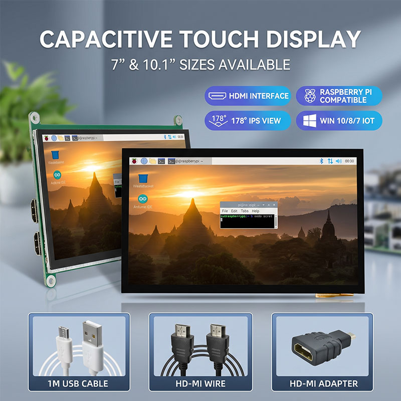 IPS HDMI Touch-Display 7 10,1  – Raspberry Pi 10.1 Inch Capacitive Touch Screen Ips Bewertung und Preis