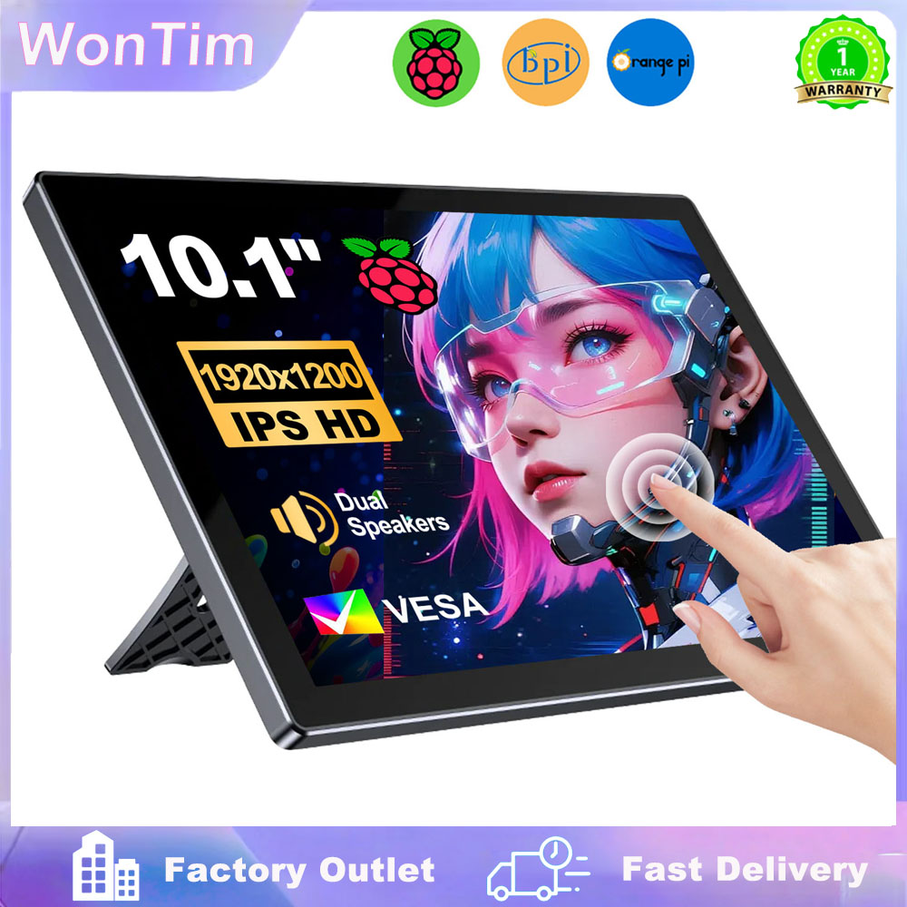 10,1 Zoll Raspberry Pi 5 4/3/B – Raspberry Pi 10.1 Inch Capacitive Touch Screen Ips Bewertung und Preis
