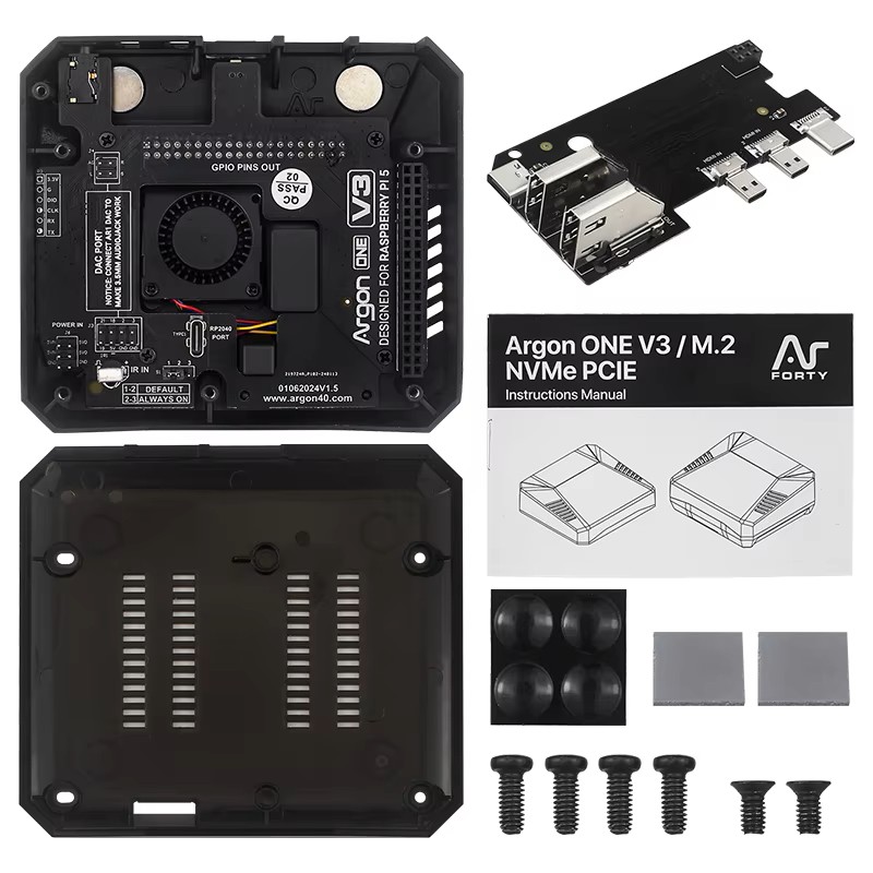 Argon ONE V3 Metallgehäuse für – Argon One V3 M.2 Nvme Case Bewertung und Preis